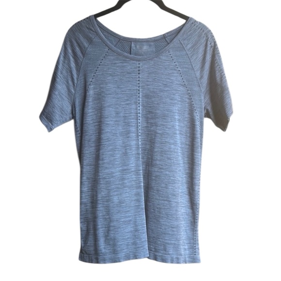 Athleta Tops - Athleta Heather Gray Short Sleeve Tee